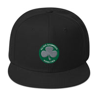 Silver Shamrock Novelties Embroidered Flat Bill Cap embroidered snapback hat, product image 4