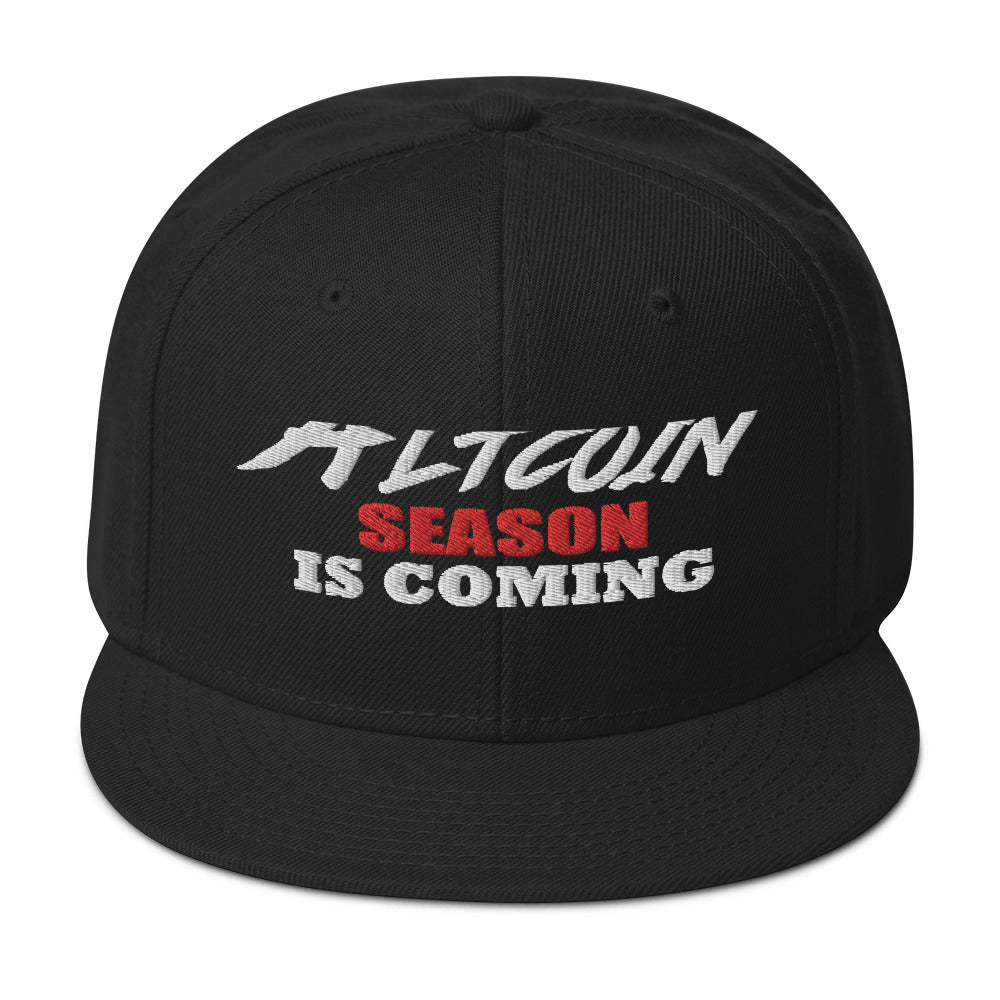 Altcoin Season Is Coming Crypto Bull Run Flat Bill Cap Snapback Hat