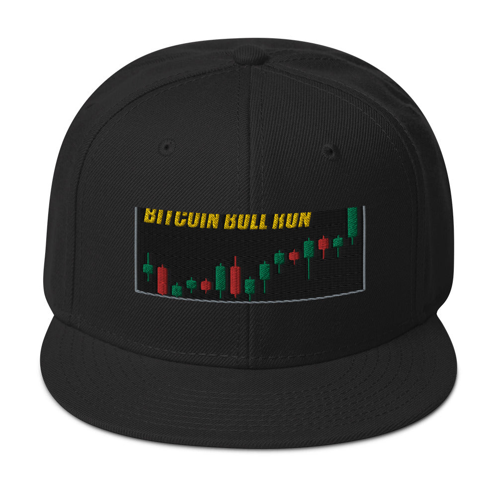 Bitcoin Bull Run Crypto Season 2024 / 25 Flat Bill Cap Snapback Hat
