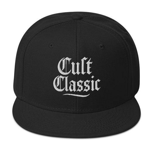 Cult Classic Gen X White embroidered snapback hat, product image 1