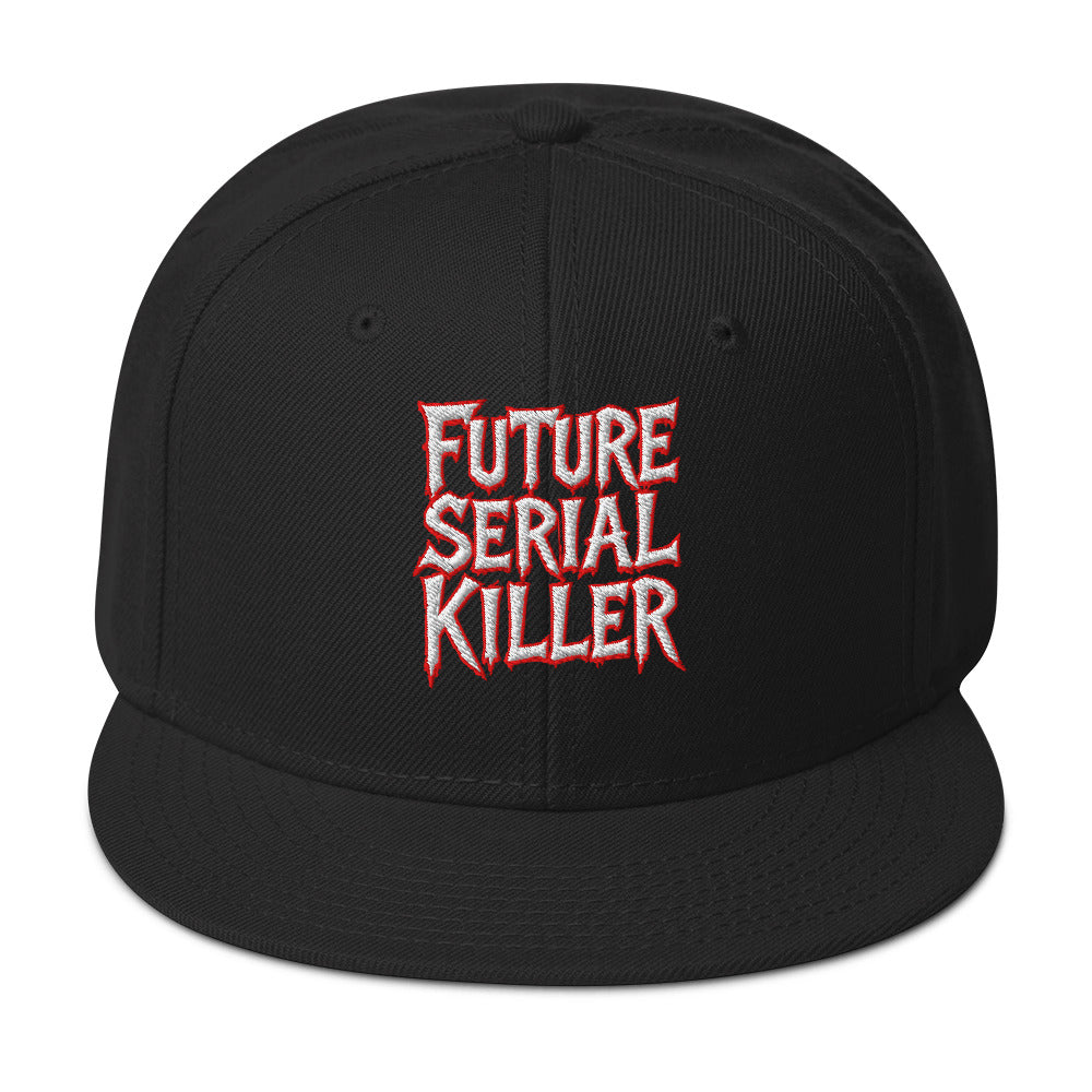 Future Serial Killer embroidered snapback hat, product image 4