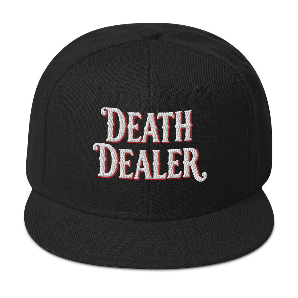 Death Dealer embroidered snapback hat, product image 1