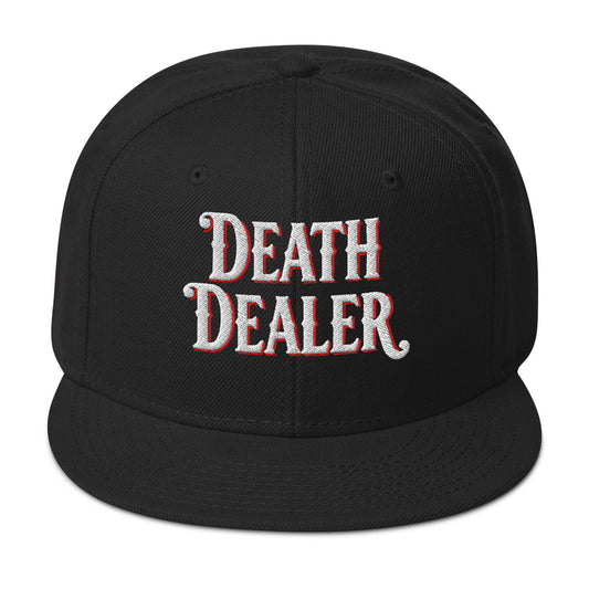 Death Dealer embroidered snapback hat, product image 1