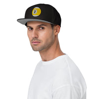 Nine Ball Line Billiards embroidered snapback hat, product image 3