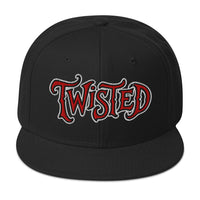 Twisted Horror Carnival embroidered snapback hat, product image 1