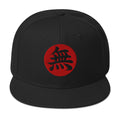 Void Kanji 無 (Mu) Flat Bill embroidered snapback hat, product image 1