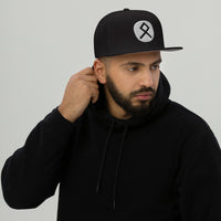 Othala Rune embroidered snapback hat, product image 3