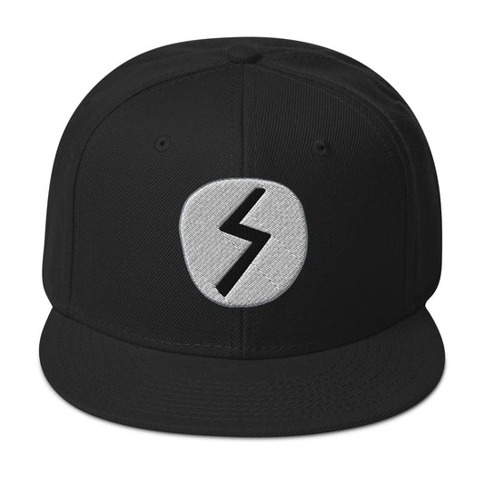 Sowilo Rune embroidered snapback hat, product image 1