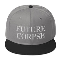 Future Corpse Goth Fashion Embroidered Flat Bill Cap embroidered snapback hat, product image 31
