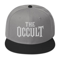 The Occult White Supernatural embroidered snapback hat, product image 8