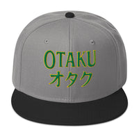 Otaku オタク embroidered snapback hat, product image 8