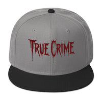 Blood Drip True Crime embroidered snapback hat, product image 8