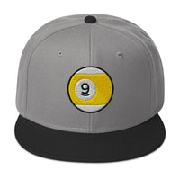 Nine Ball Line Billiards embroidered snapback hat, product image 8