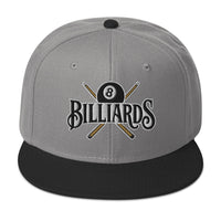 Billiards Cue Sticks 8 Ball embroidered snapback hat, product image 8