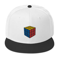Gaming Speed Cube Puzzle Box Embroidered Flat Bill Cap embroidered snapback hat, product image 33