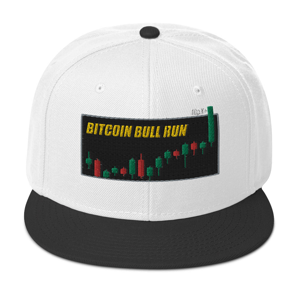 Bitcoin Bull Run Crypto Season 2024 / 25 Flat Bill Cap Snapback Hat