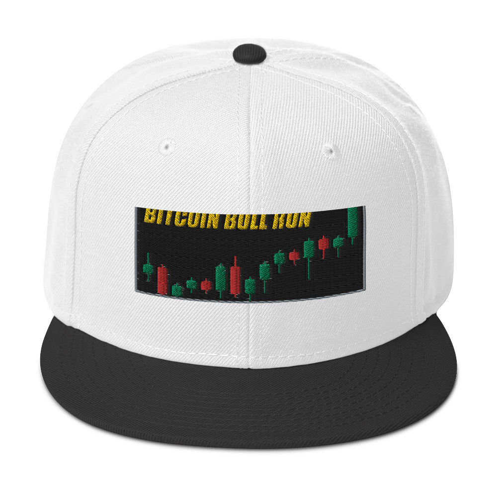 Bitcoin Bull Run Crypto Season 2024 / 25 Flat Bill Cap Snapback Hat