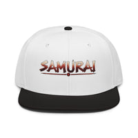 Anime Samurai Warrior Embroidered Flat Bill embroidered snapback hat, product image 9