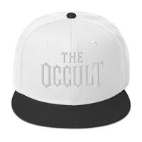 The Occult White Supernatural embroidered snapback hat, product image 9