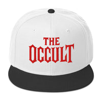 The Occult Red Supernatural embroidered snapback hat, product image 9