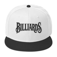Billiards Pool Hall embroidered snapback hat, product image 9
