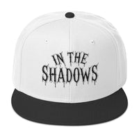 In The Shadows Horror embroidered snapback hat, product image 1