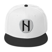 Hagalaz Rune embroidered snapback hat, product image 9