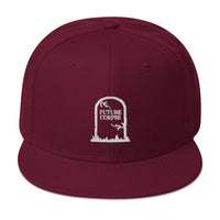 Tomb Stone Future Corpse Embroidered Flat Bill Cap embroidered snapback hat, product image 17