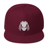 Predator Alien Hybrid Embroidered Flat Bill Cap embroidered snapback hat, product image 17