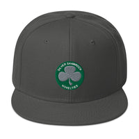 Silver Shamrock Novelties Embroidered Flat Bill Cap embroidered snapback hat, product image 27
