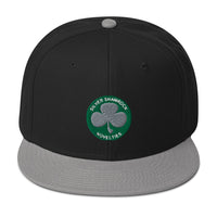 Silver Shamrock Novelties Embroidered Flat Bill Cap embroidered snapback hat, product image 12