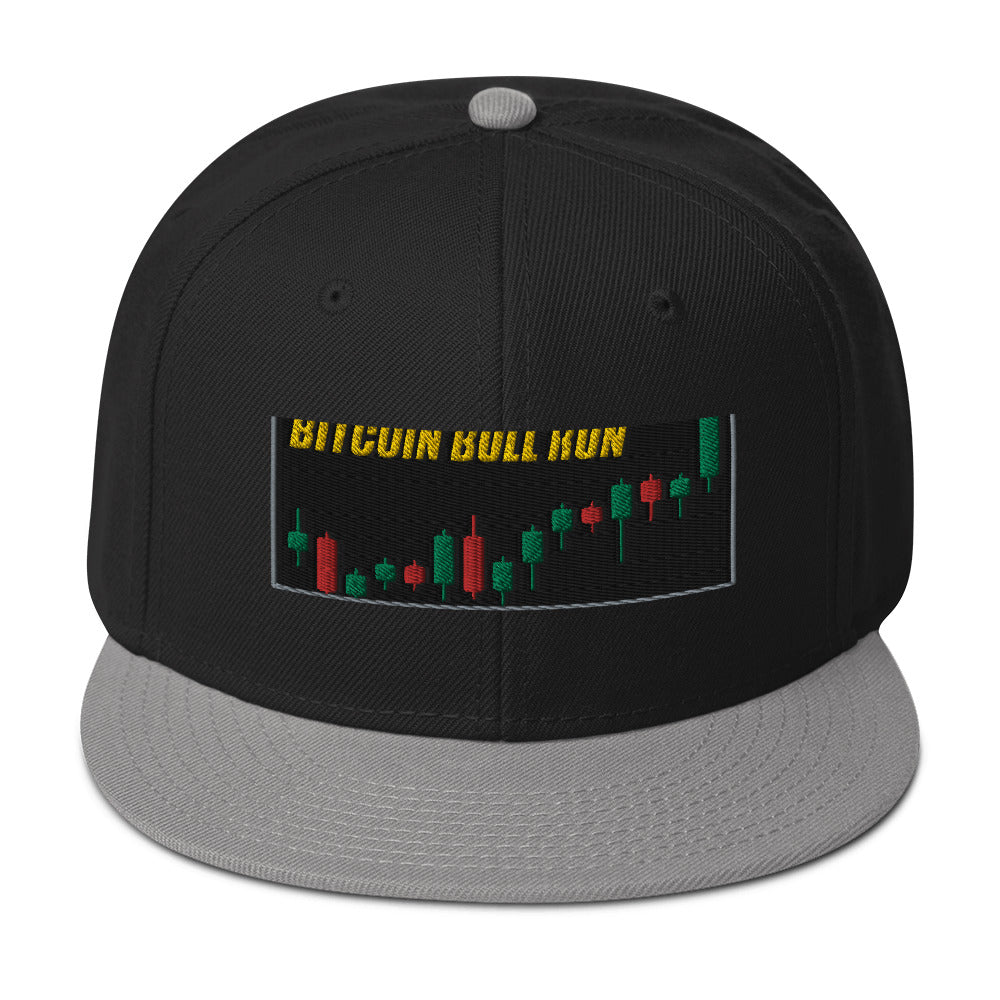 Bitcoin Bull Run Crypto Season 2024 / 25 Flat Bill Cap Snapback Hat