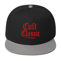 Cult Classic Red Gen X embroidered snapback hat, product image 6