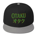 Otaku オタク embroidered snapback hat, product image 1