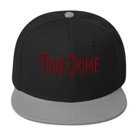 Blood Drip True Crime embroidered snapback hat, product image 7