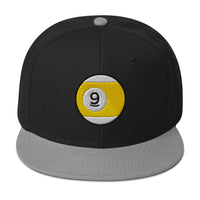 Nine Ball Line Billiards embroidered snapback hat, product image 6