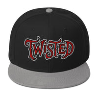 Twisted Horror Carnival embroidered snapback hat, product image 6