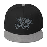 Future Corpse Horror Flat Bill embroidered snapback hat, product image 7