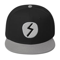 Sowilo Rune embroidered snapback hat, product image 6