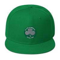 Silver Shamrock Novelties Embroidered Flat Bill Cap embroidered snapback hat, product image 29