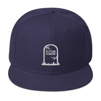 Tomb Stone Future Corpse Embroidered Flat Bill Cap embroidered snapback hat, product image 19