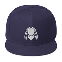 Predator Alien Hybrid Embroidered Flat Bill Cap embroidered snapback hat, product image 19