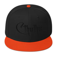 White Call of Cthulhu The Great Old Ones Embroidered Flat Bill Cap embroidered snapback hat, product image 10
