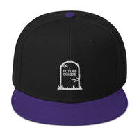 Tomb Stone Future Corpse Embroidered Flat Bill Cap embroidered snapback hat, product image 6