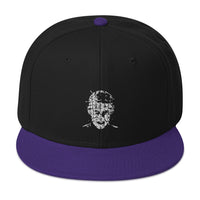 The Hell Priest Cenobite Demon Embroidered Flat Bill Cap embroidered snapback hat, product image 6