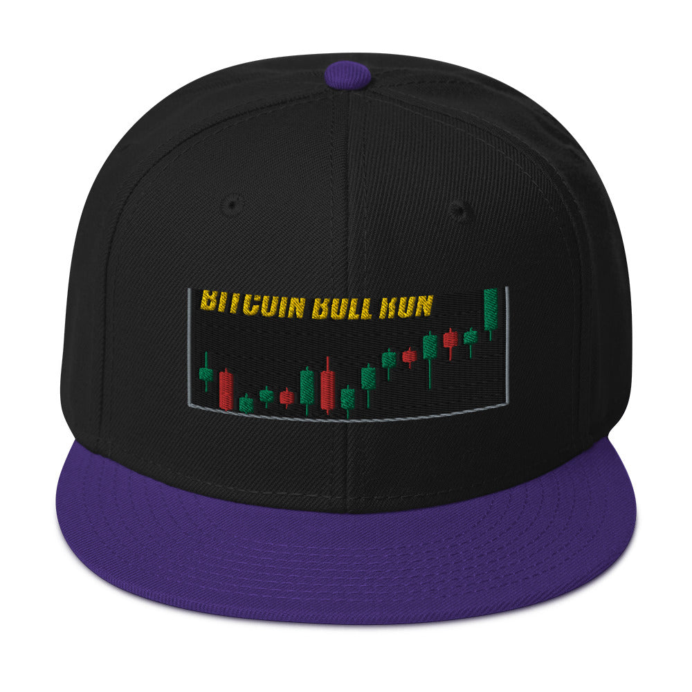 Bitcoin Bull Run Crypto Season 2024 / 25 Flat Bill Cap Snapback Hat