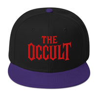 The Occult Red Supernatural embroidered snapback hat, product image 5