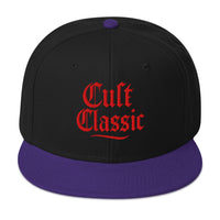 Cult Classic Red Gen X embroidered snapback hat, product image 5