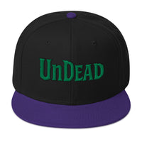 Undead Zombie embroidered snapback hat, product image 5