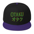 Otaku オタク embroidered snapback hat, product image 5